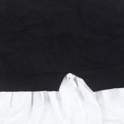 New Look Womens Black   Pullover Jumper Size S