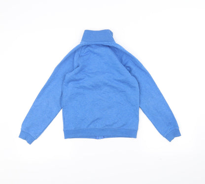 Preworn Boys Blue   Full Zip Jumper Size 7-8 Years