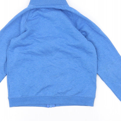 Preworn Boys Blue   Full Zip Jumper Size 7-8 Years