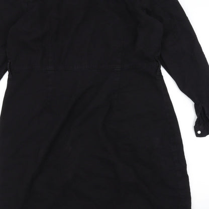 Papaya Womens Black   Jacket  Size 14