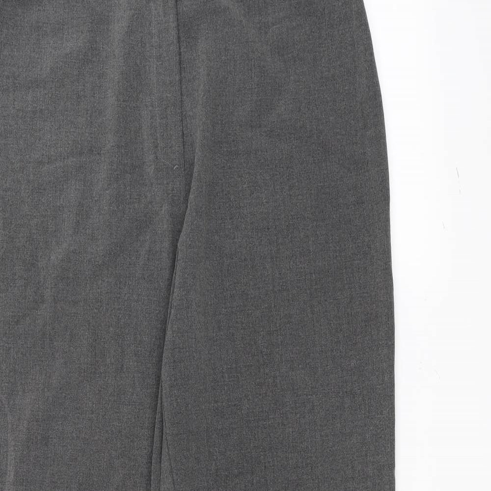 C.M.D Womens Grey   Trousers  Size 12 L29 in