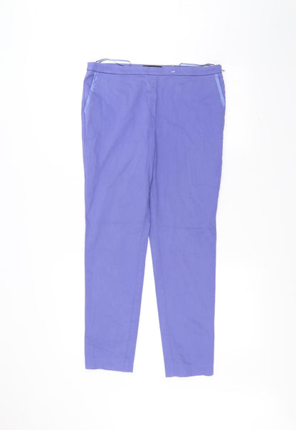 TU Womens Purple   Straight Jeans Size 12 L25 in