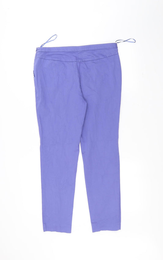 TU Womens Purple   Straight Jeans Size 12 L25 in