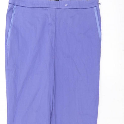 TU Womens Purple   Straight Jeans Size 12 L25 in