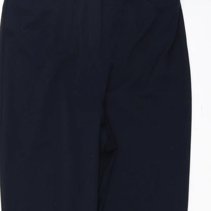 Womens UK Size 18 Marks and Spencer Regular Fit  Blue Trousers