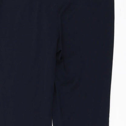Womens UK Size 18 Marks and Spencer Regular Fit  Blue Trousers