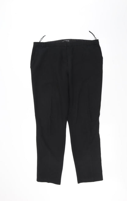 Womens UK Size 14 Atmosphere Regular Fit  Black Trousers