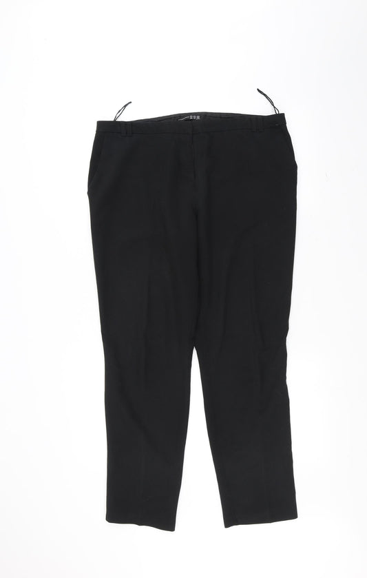 Womens UK Size 14 Atmosphere Regular Fit  Black Trousers