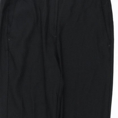 Womens UK Size 14 Dorothy Perkins Regular Fit  Black Trousers