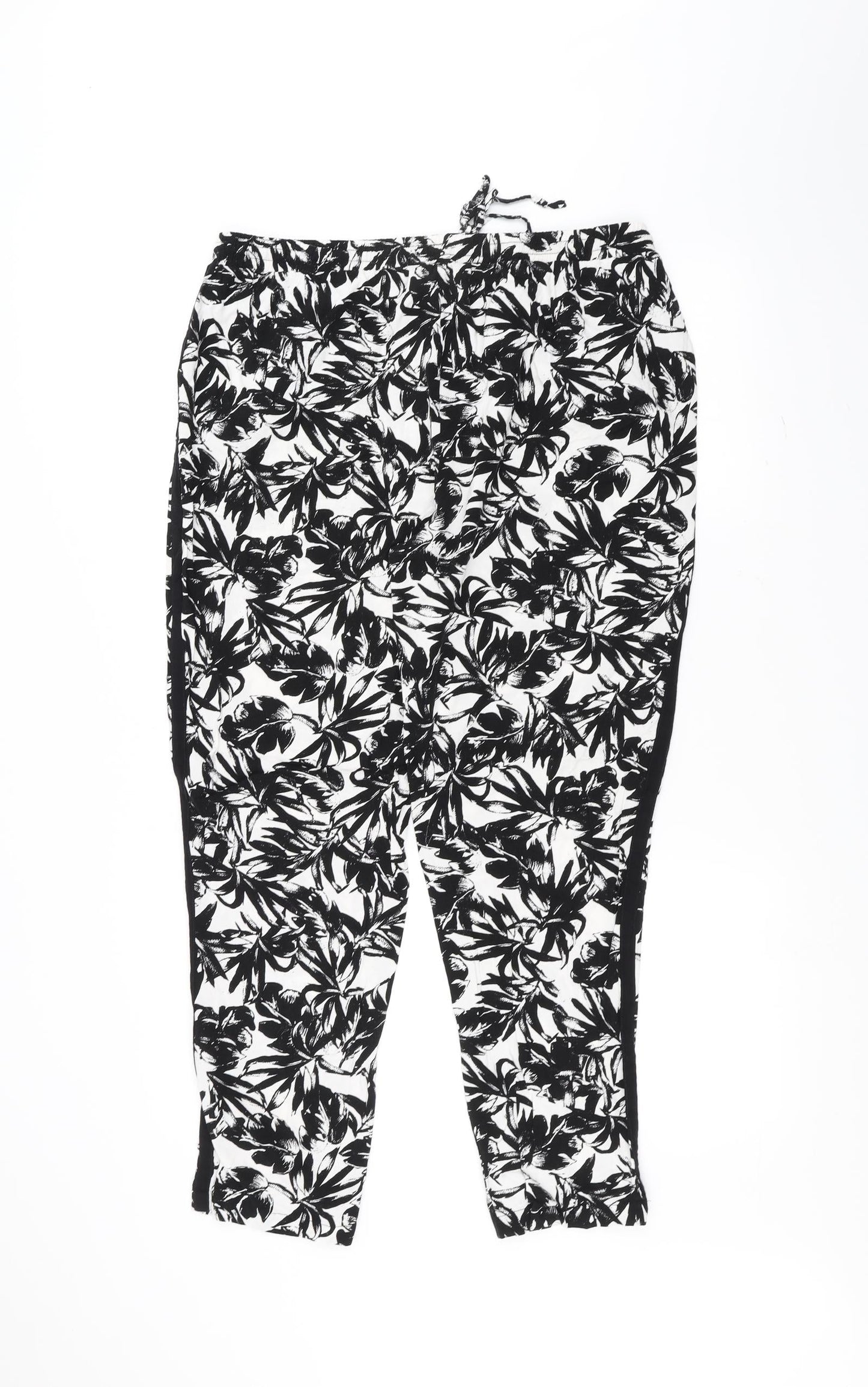 Womens UK Size 16 Dorothy Perkins Regular Fit  Black Trousers