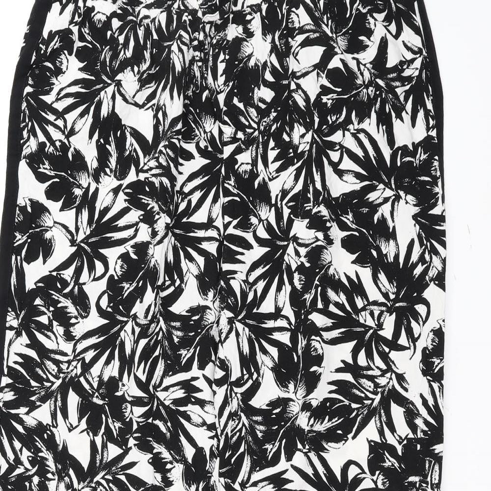 Womens UK Size 16 Dorothy Perkins Regular Fit  Black Trousers