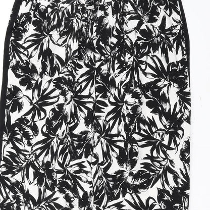 Womens UK Size 16 Dorothy Perkins Regular Fit  Black Trousers