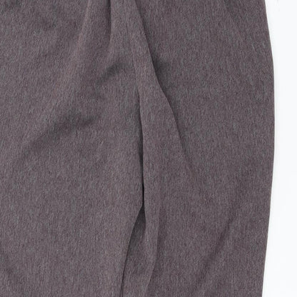 Womens UK Size 22 Preworn Regular Fit  Purple Trousers