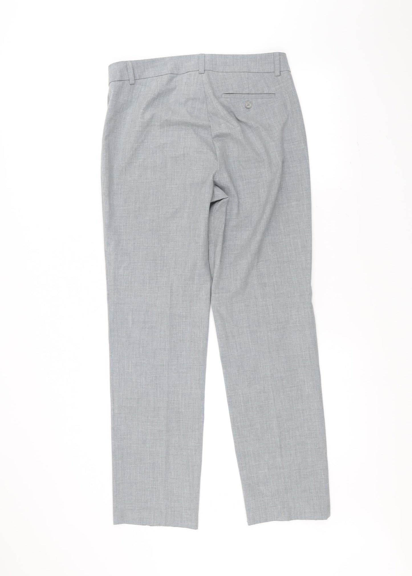 Womens UK Size 10 Marks and Spencer Regular Fit  Grey Trousers