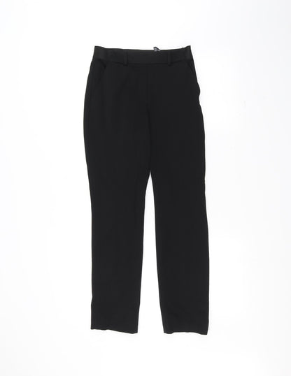 Womens UK Size 6 H&M Regular Fit  Black Trousers