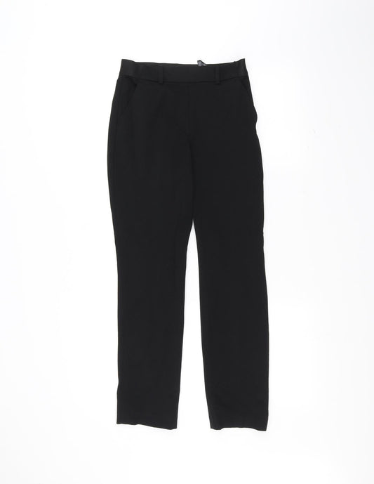 Womens UK Size 6 H&M Regular Fit  Black Trousers