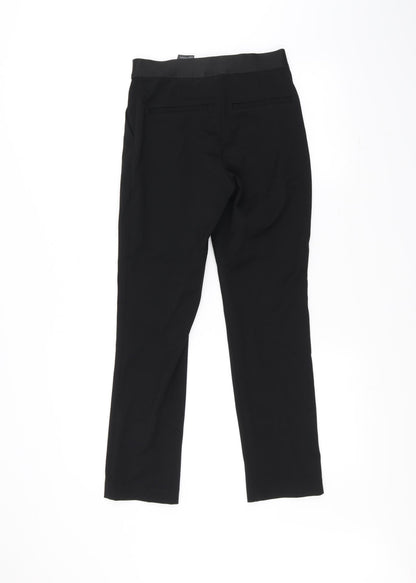 Womens UK Size 6 H&M Regular Fit  Black Trousers