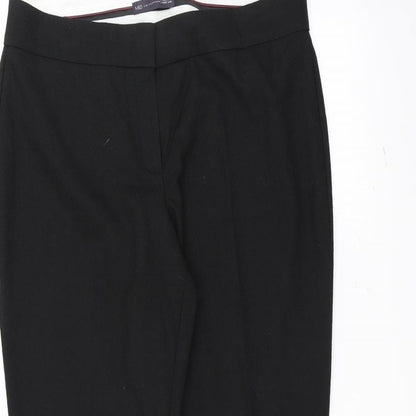 Womens UK Size 14 Marks and Spencer Regular Fit  Black Trousers