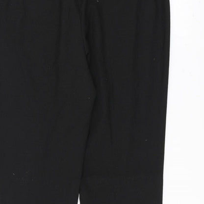 Womens UK Size 14 Marks and Spencer Regular Fit  Black Trousers