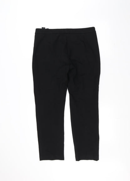 Womens UK Size 14 Marks and Spencer Regular Fit  Black Trousers