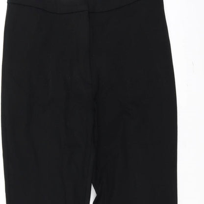 Womens UK Size 14 Marks and Spencer Regular Fit  Black Trousers