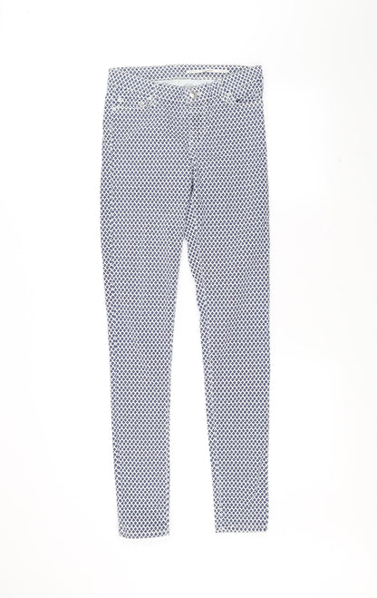 Zara Womens White   Skinny Jeans Size 6 L29 in