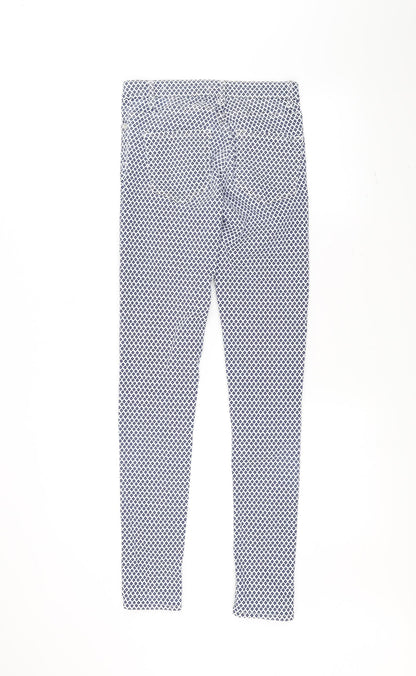 Zara Womens White   Skinny Jeans Size 6 L29 in