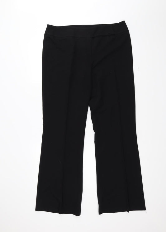 George Womens Black   Trousers  Size 14 L30 in