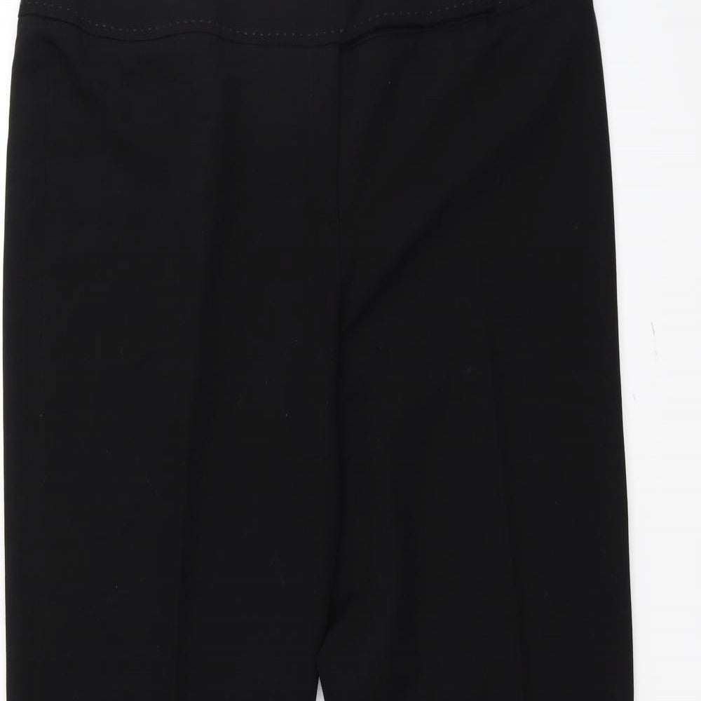 George Womens Black   Trousers  Size 14 L30 in