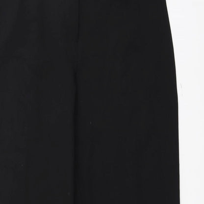 M&Co Womens Black   Trousers  Size 12 L28 in