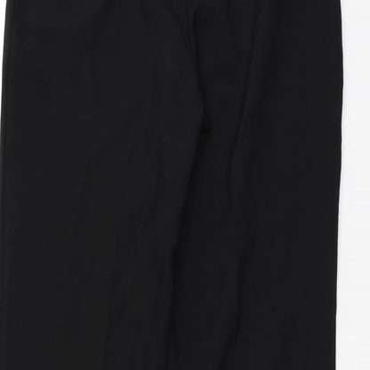 M&Co Womens Black   Trousers  Size 12 L28 in
