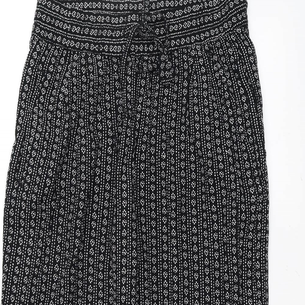 Womens UK Size 10 Marks and Spencer Regular Fit  Black Trousers