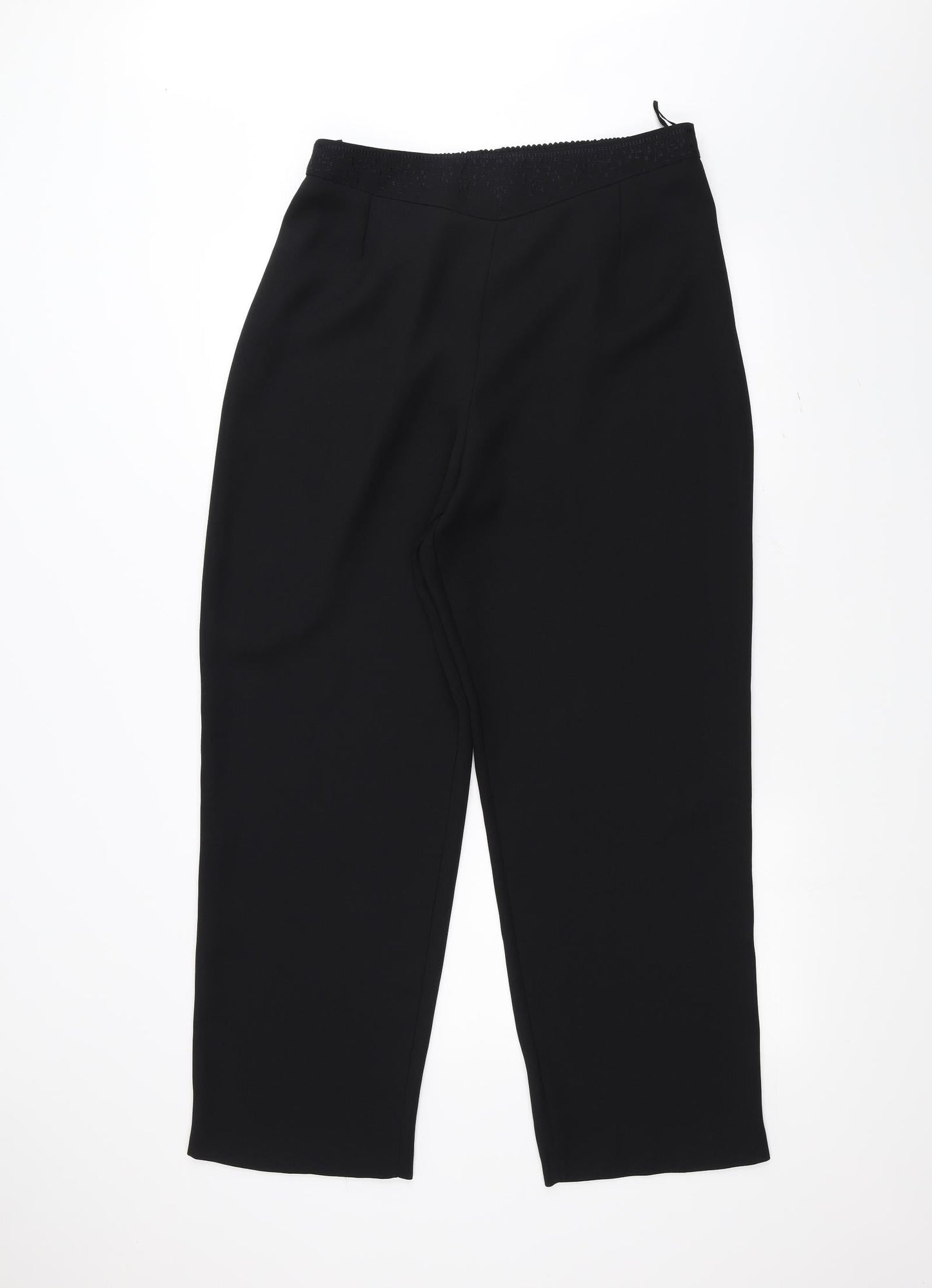 Womens UK Size 18 Bonmarché Regular Fit  Black Trousers