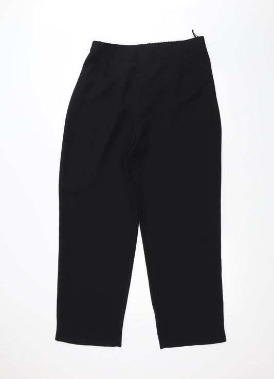 Womens UK Size 18 Bonmarché Regular Fit  Black Trousers
