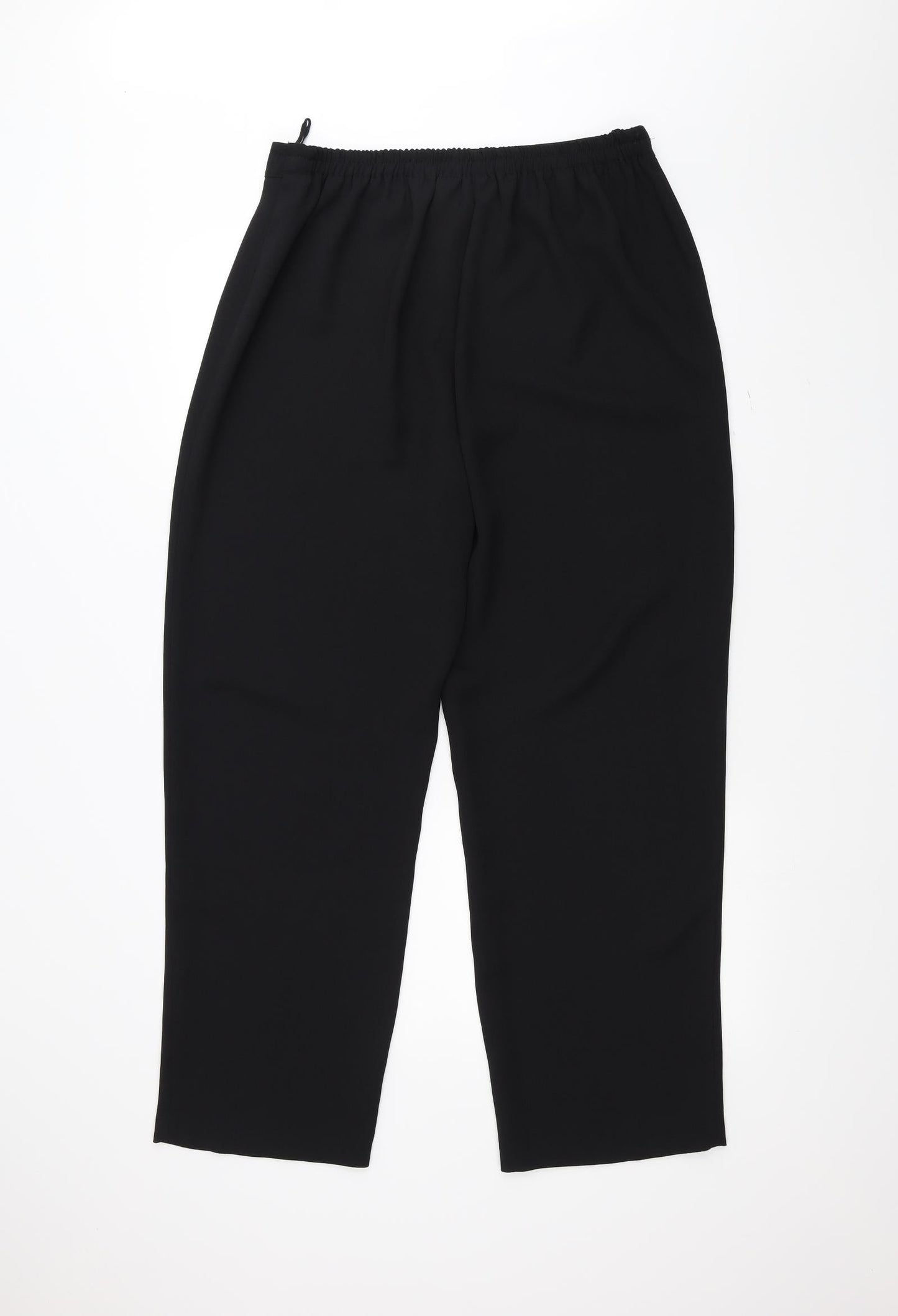 Womens UK Size 18 Bonmarché Regular Fit  Black Trousers