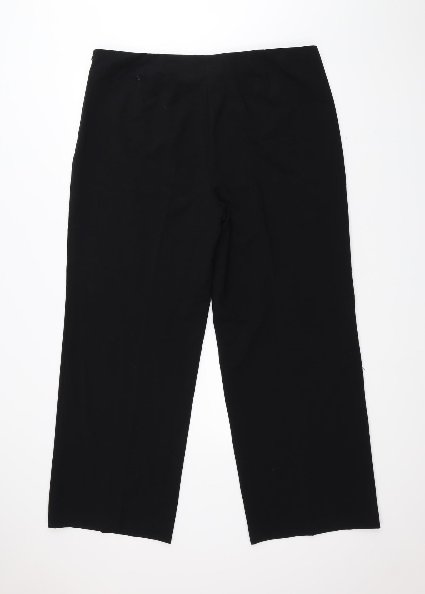 Marks and Spencer Womens Black   Trousers  Size 20 L28 in