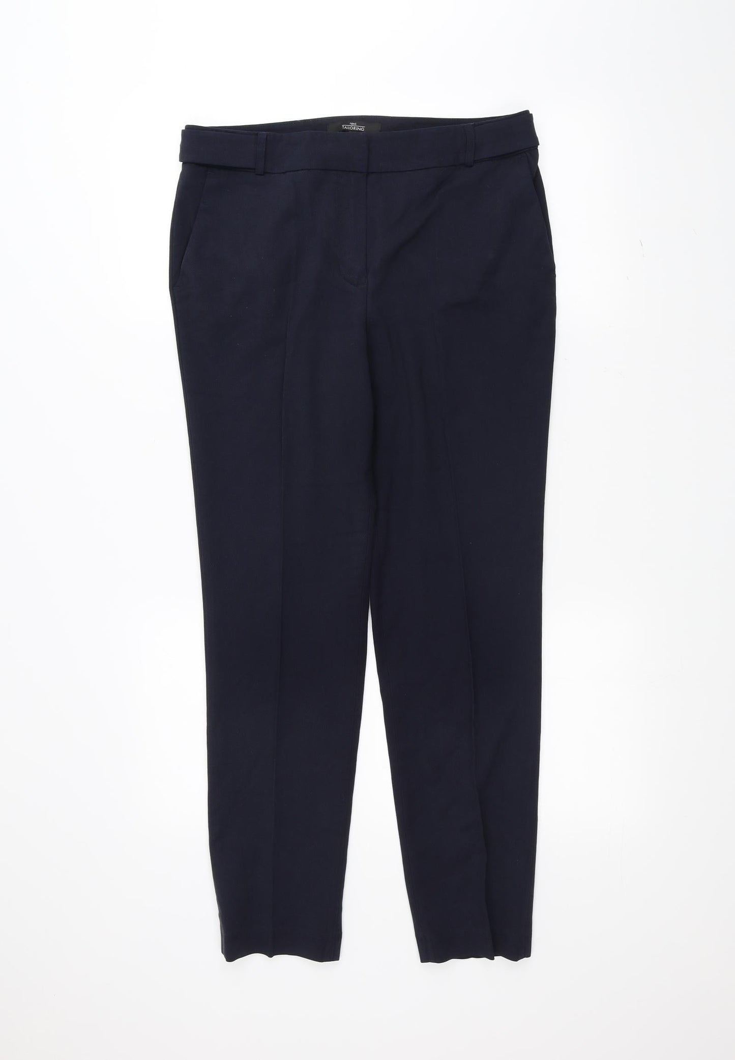Womens UK Size 10 NEXT Regular Fit  Blue Trousers