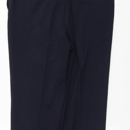 Womens UK Size 10 NEXT Regular Fit  Blue Trousers