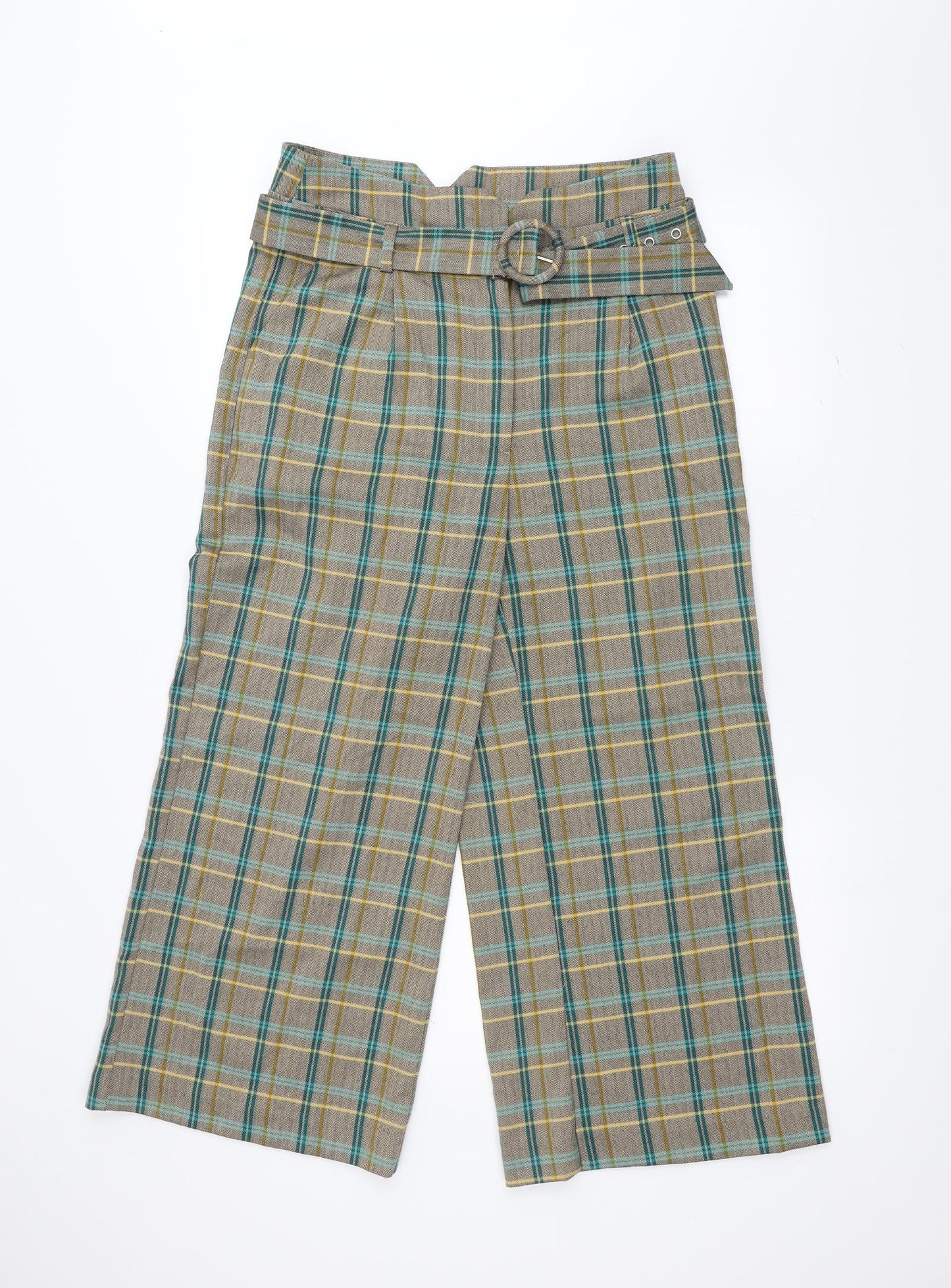 New Look Womens Brown   Trousers  Size 12 L27 in