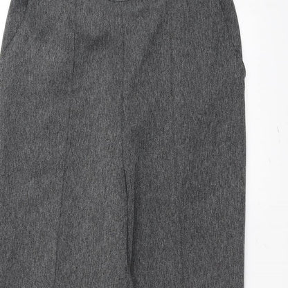 Womens UK Size 12 Marks and Spencer Regular Fit  Grey Trousers