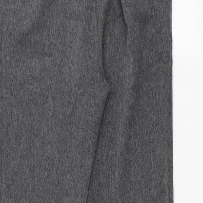 Womens UK Size 12 Marks and Spencer Regular Fit  Grey Trousers