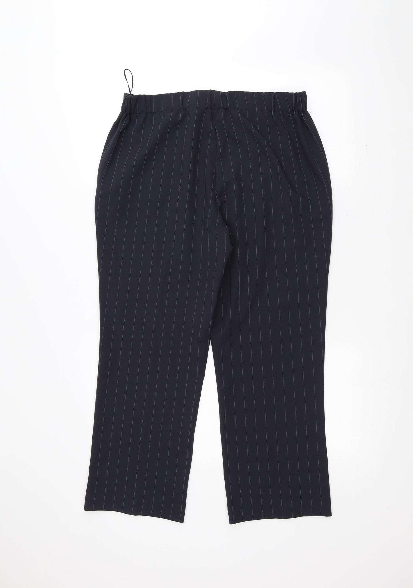 Womens UK Size 12 Bonmarché Regular Fit  Blue Trousers