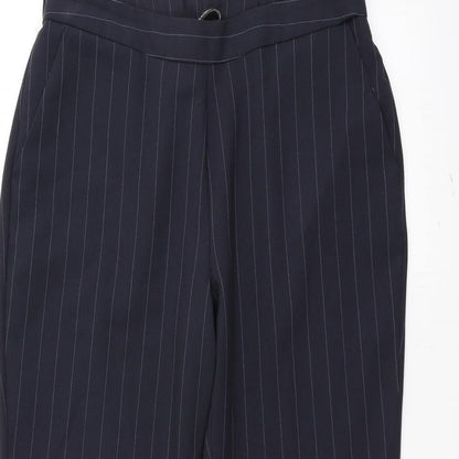 Womens UK Size 12 Bonmarché Regular Fit  Blue Trousers