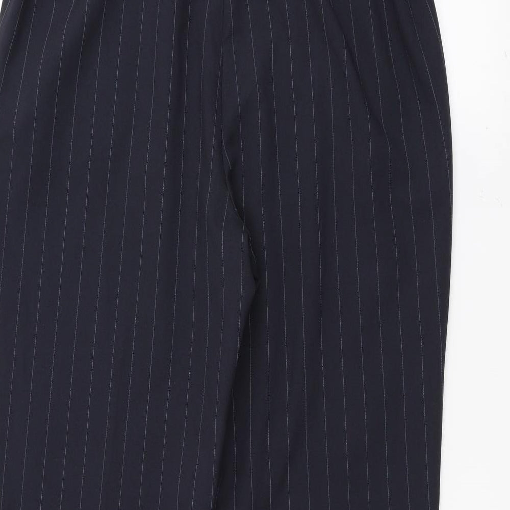 Womens UK Size 12 Bonmarché Regular Fit  Blue Trousers