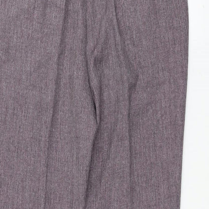 Womens UK Size 16 Damart Regular Fit  Purple Trousers