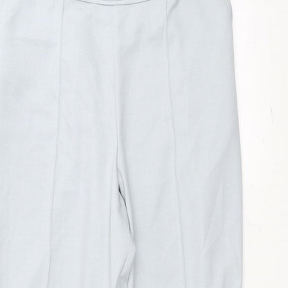 Womens UK Size 14 Marks and Spencer Regular Fit  Blue Trousers