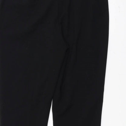 Womens UK Size 14 Marks and Spencer Regular Fit  Black Trousers