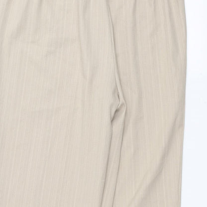 Womens UK Size 18 BM Regular Fit  White Trousers
