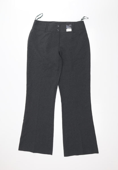 Womens UK Size 12 Papaya Regular Fit  Grey Trousers
