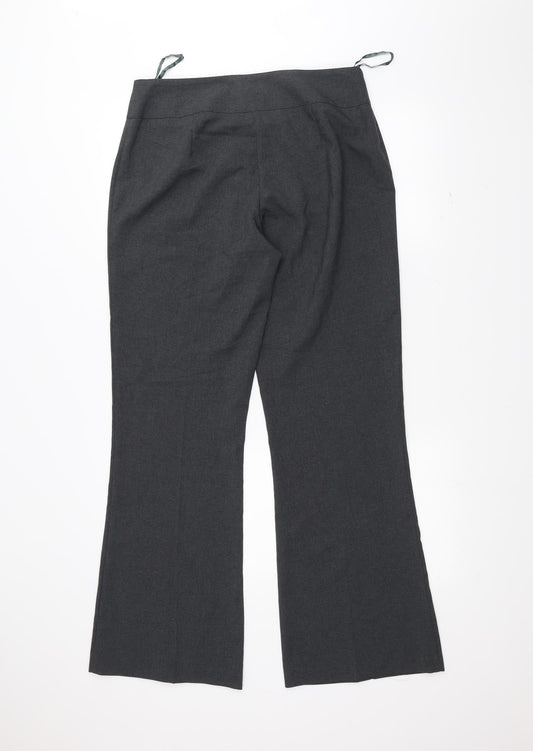 Womens UK Size 12 Papaya Regular Fit  Grey Trousers